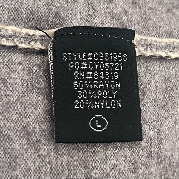 CYRUS women long striped cardigan /size L - Picture 6 of 7